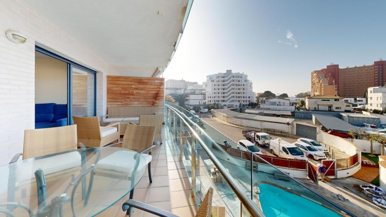 Trebol Apartamento Climatizado Y Piscina Roses Dış mekan fotoğraf